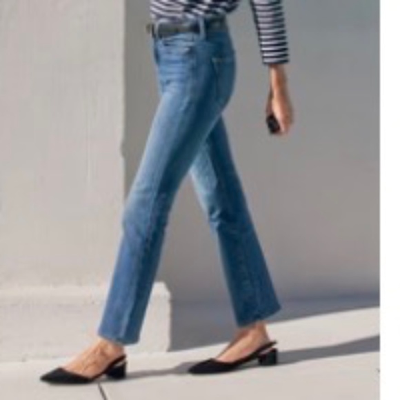 AYR The Pop Jeans Laid Back NWOT Slight Crop Denim 27 Short - Picture 2 of 15